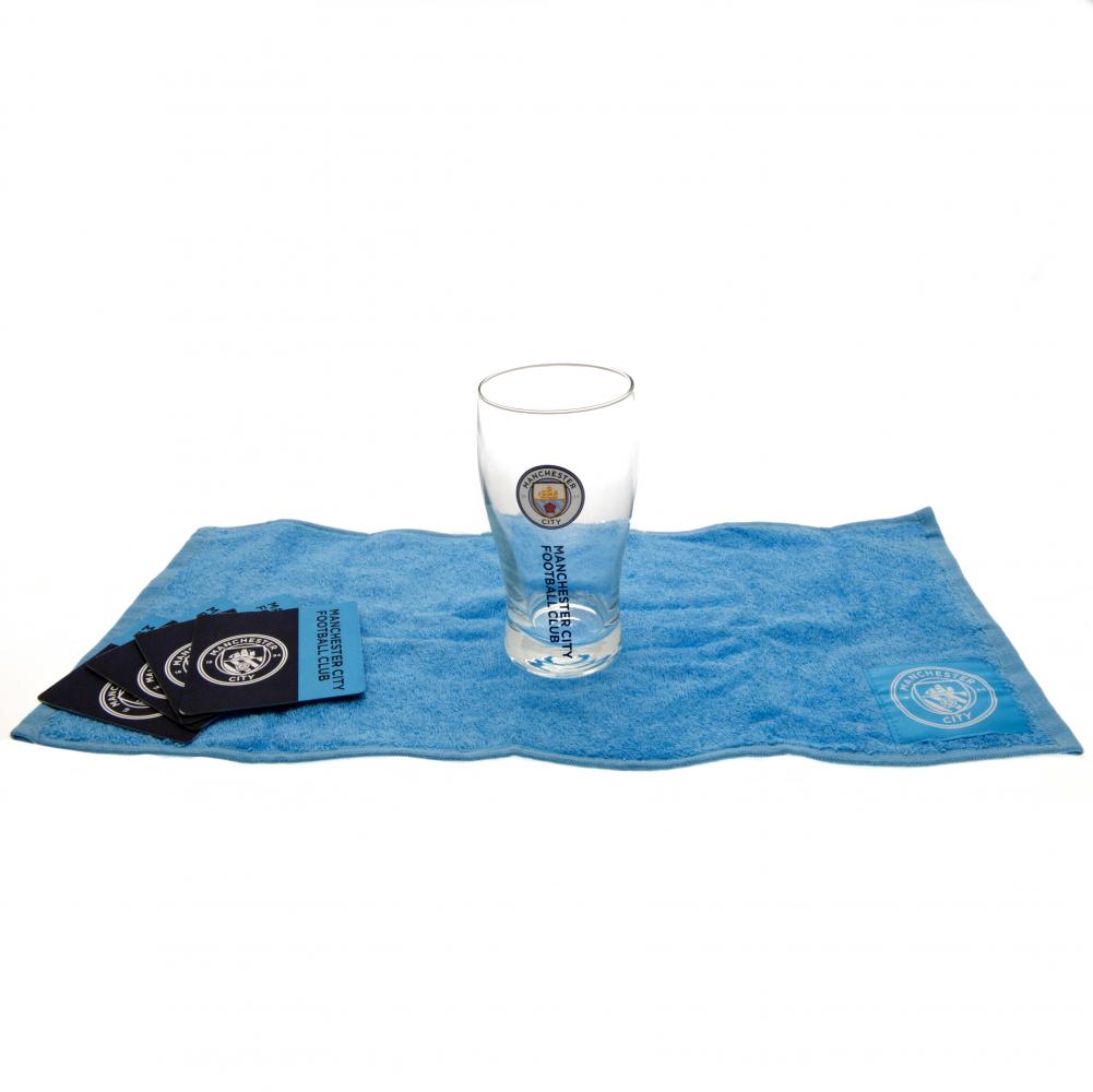 Manchester City FC Mini Bar Set: 2 - Barware By Manchester City
