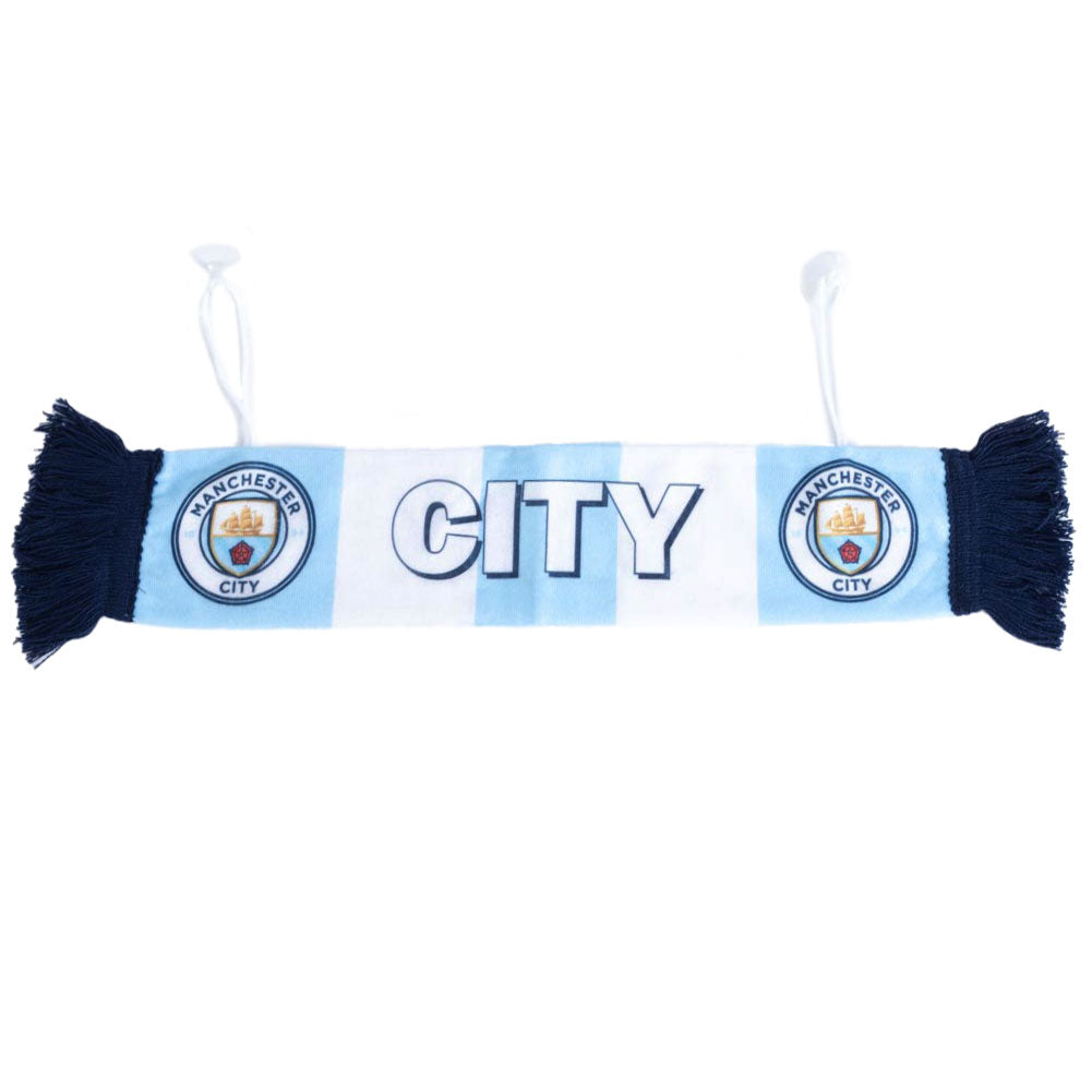 Manchester City FC Mini Car Bar Scarf: 1 - Car Accessories By Manchester City