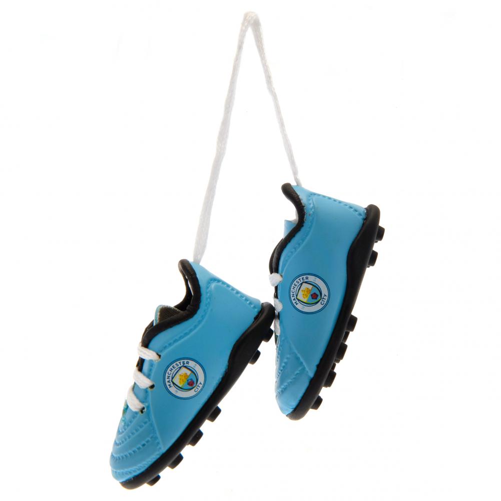 Manchester City FC Mini Football Boots - Shop Car Accessories At Gift Moments - 1