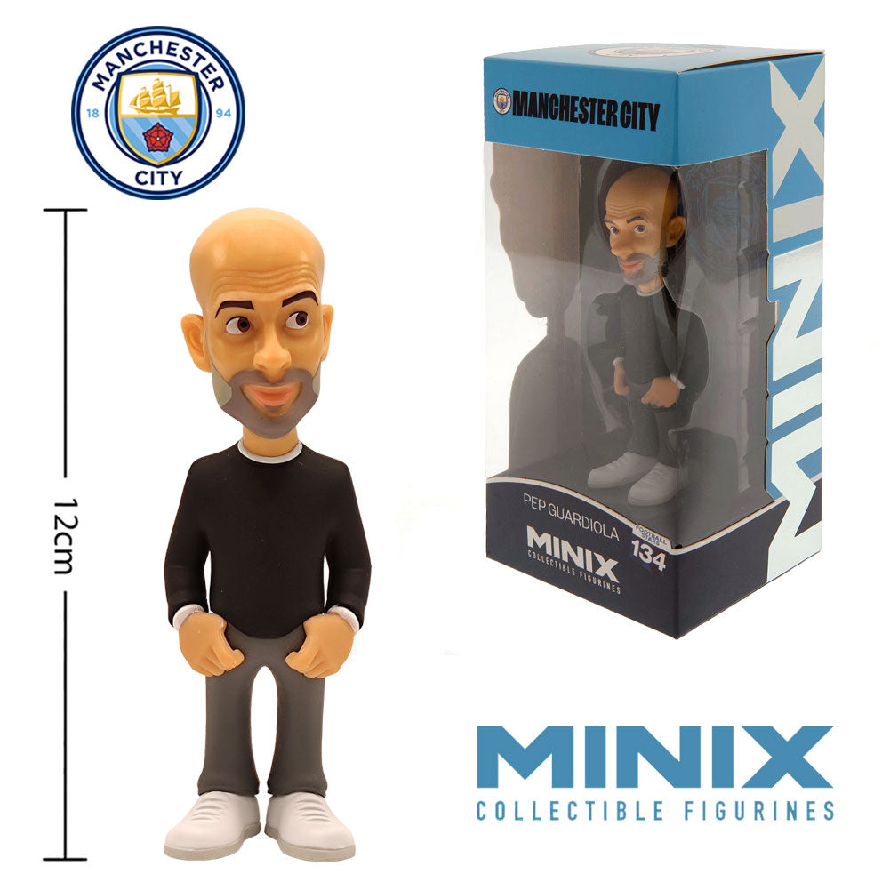 Manchester City FC MINIX Figure 12cm Guardiola: 1 - Figures & Collectables By Manchester City