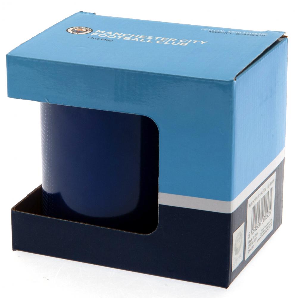 Manchester City FC Halftone Mug - Shop Mugs At Gift Moments - 4
