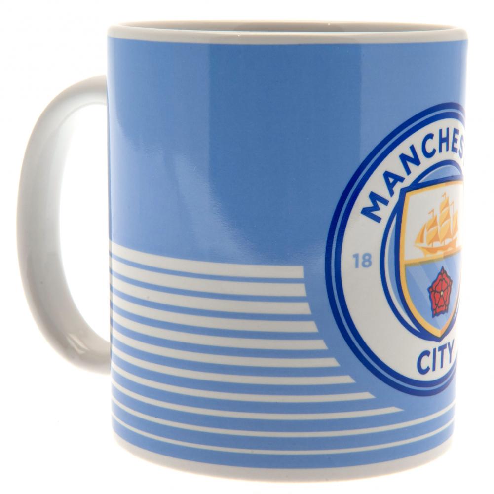 Manchester City FC Linea Mug - Shop Mugs At Gift Moments - 1