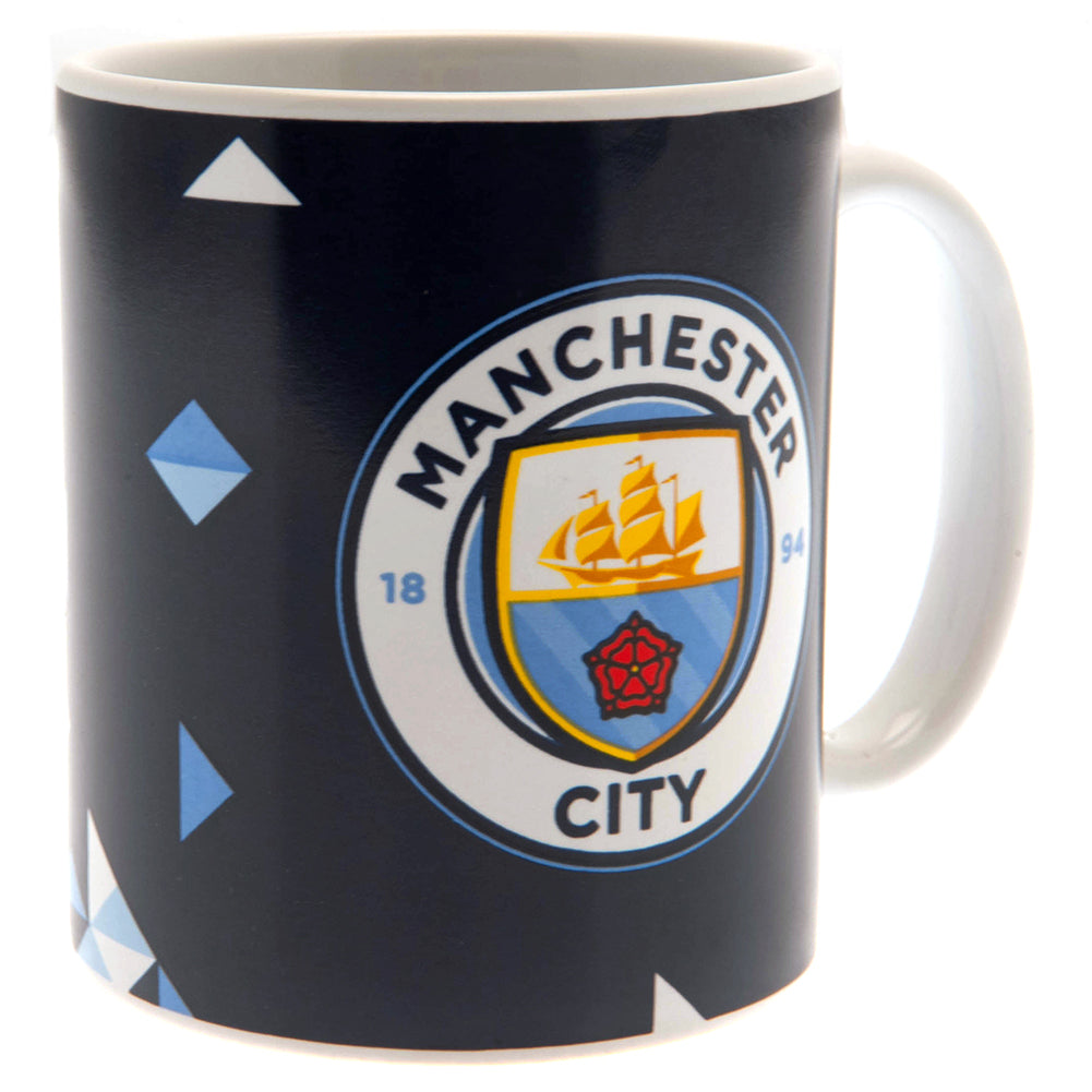 Manchester City FC Particle Mug - Shop Mugs At Gift Moments - 1