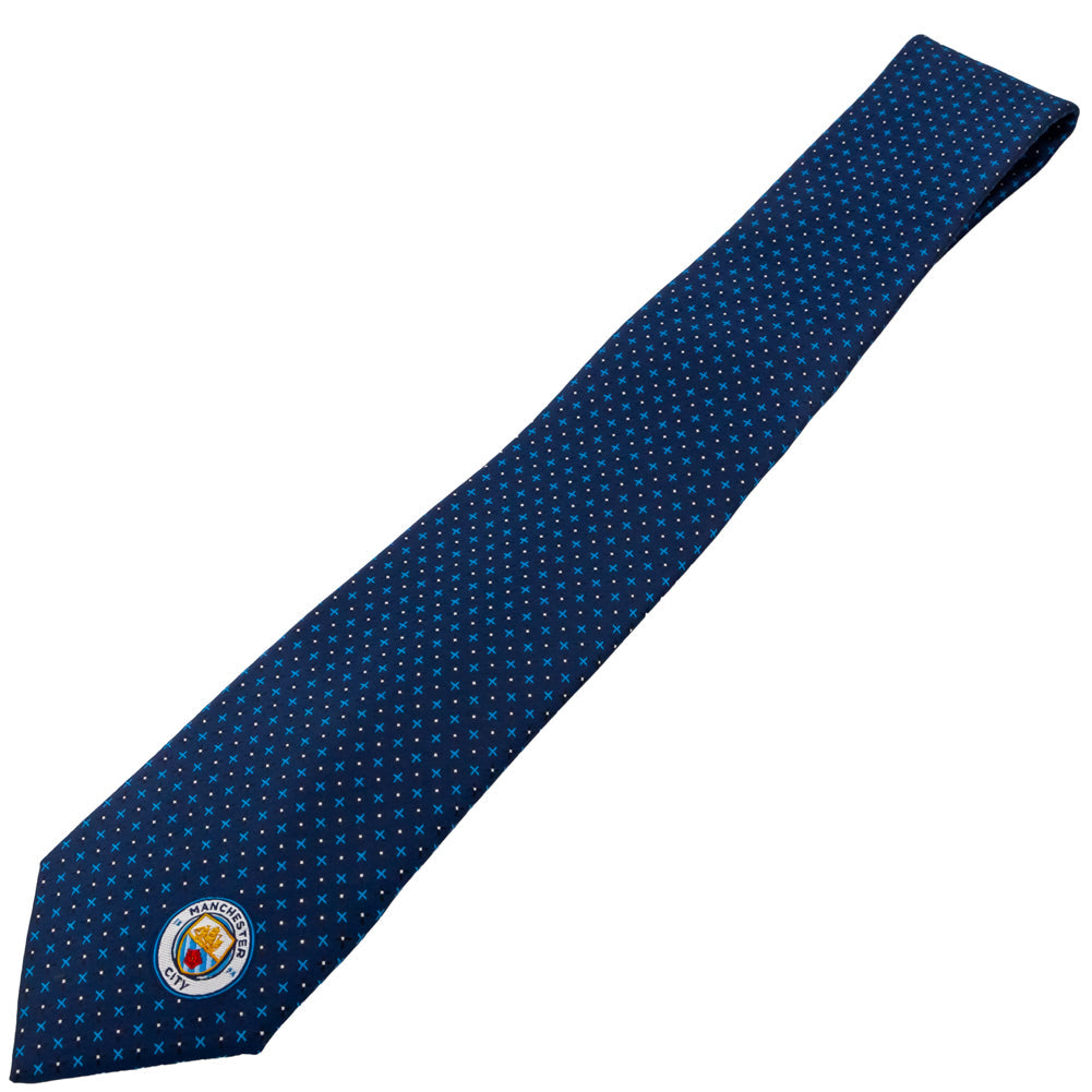 Manchester City FC Navy Blue Tie: 2 - Ties By Manchester City