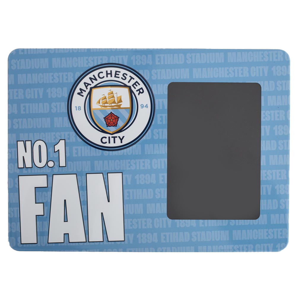 Manchester City FC No1 Fan Picture Frame Sign: 3 - Photo Frames By Manchester City