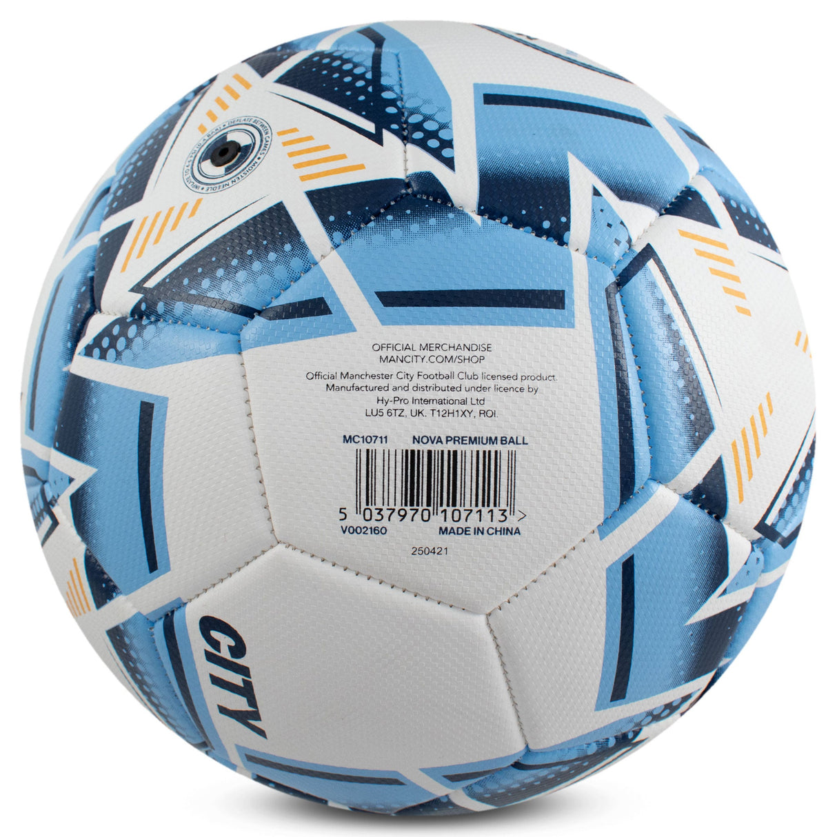 Manchester City FC Nova Premium Football - Shop Balls At Gift Moments - 5