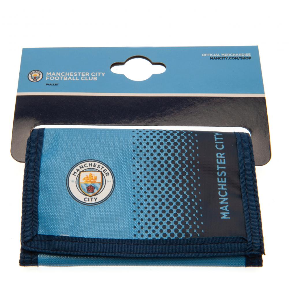 Manchester City FC Fade Wallet: 4 - Wallets By Manchester City