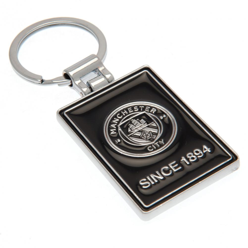 Manchester City FC Pen & Keyring Set: 3 - Keyrings By Manchester City