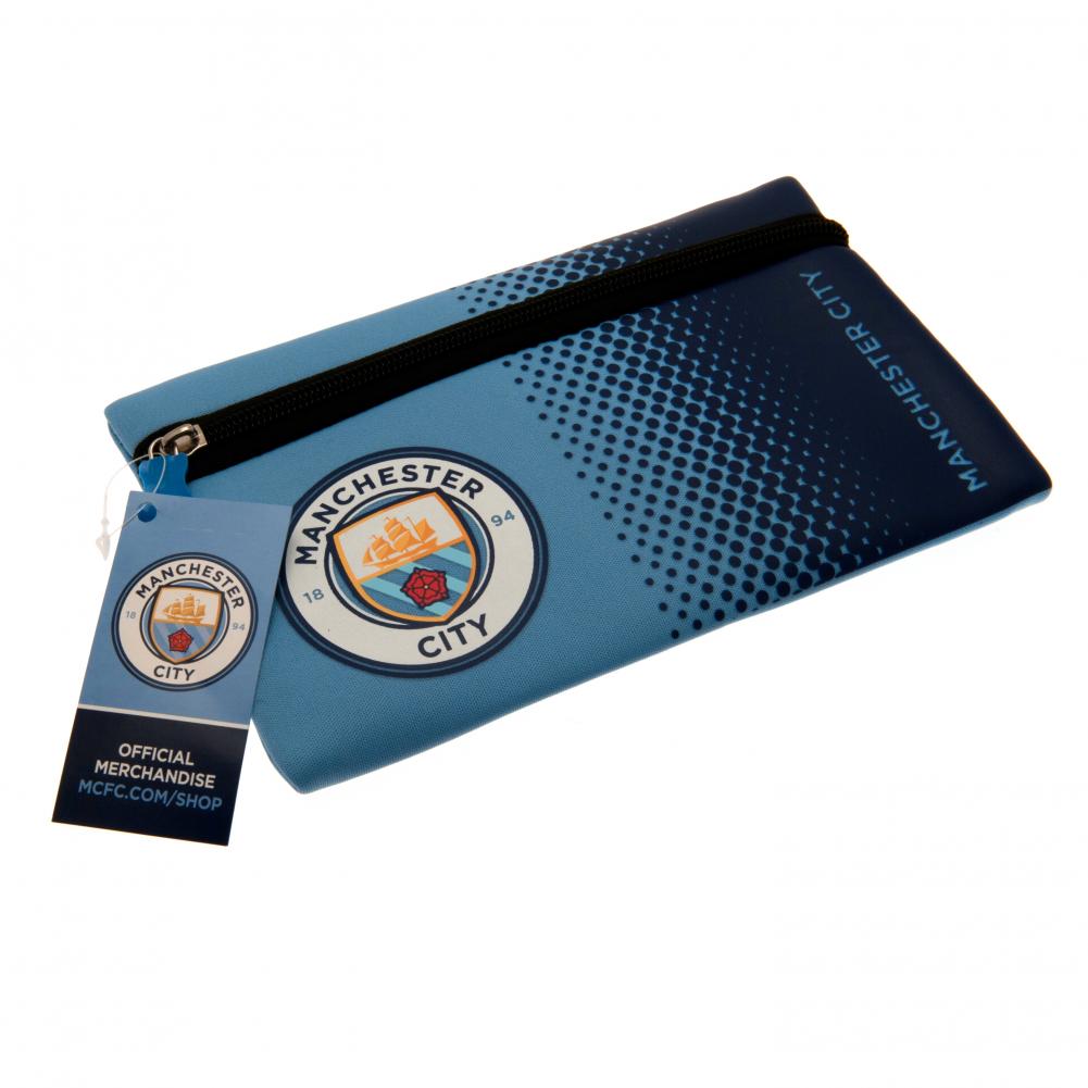 Manchester City FC Fade Pencil Case: 3 - Pencil Cases & Sets By Manchester City