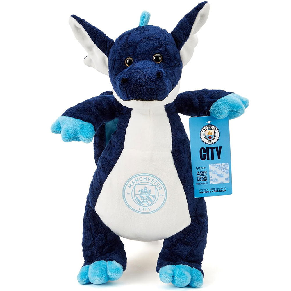 Manchester City FC Plush Dragon: 5 - Teddy Bears & Soft Toys By Manchester City