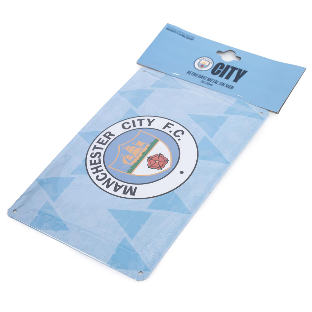 Manchester City FC Retro Days Sign: 3 - Signs & Plaques By Manchester City