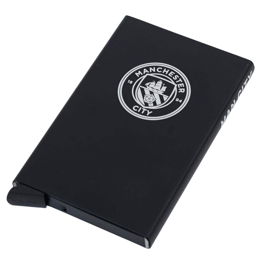 Manchester City FC rfid Aluminium Card Case - Shop Card Holders At Gift Moments - 1