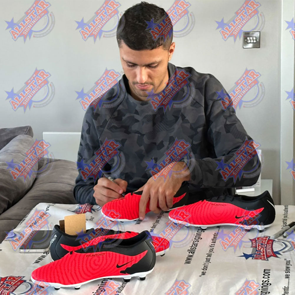 Manchester City FC Rodri Signed Boot (Framed): 2 - Signed Memorabilia By Manchester City