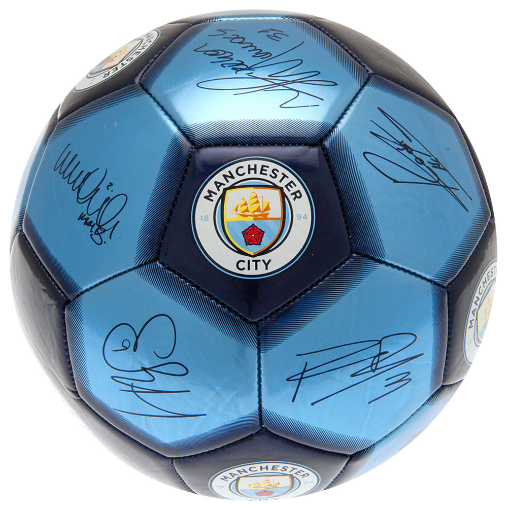 Manchester City FC Sig 26 Football: 3 - Balls By Manchester City