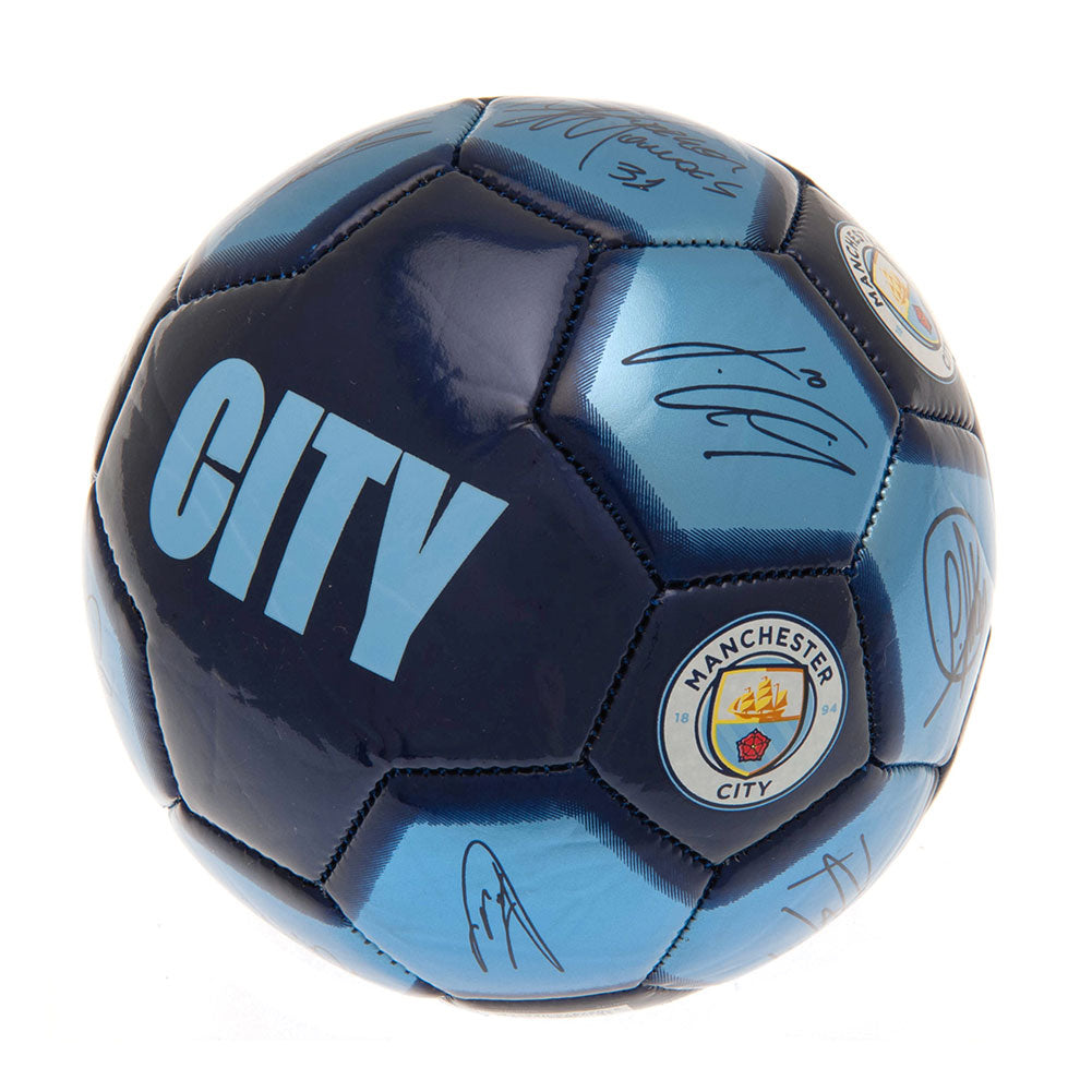Manchester City FC Sig 26 Skill Ball - Shop Balls At Gift Moments - 3