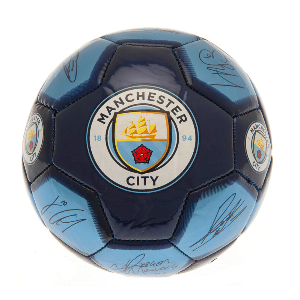 Manchester City FC Sig 26 Skill Ball - Shop Balls At Gift Moments - 1