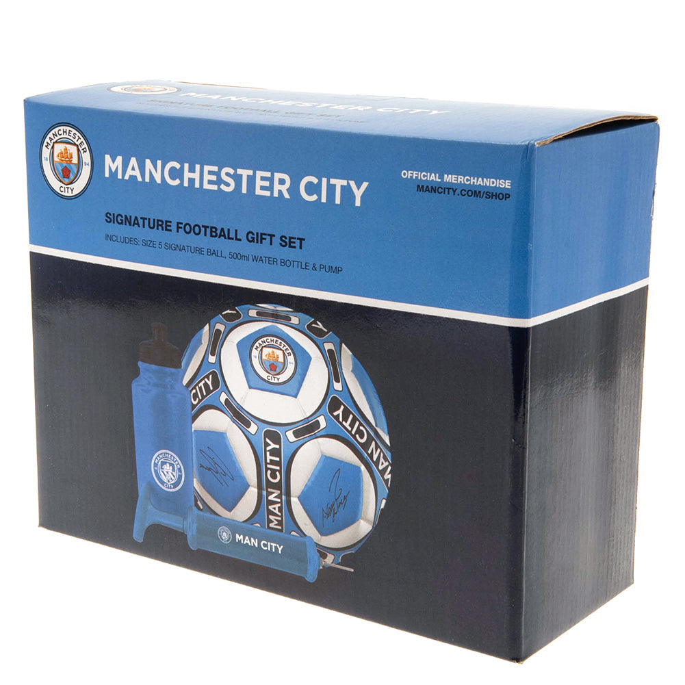 Manchester City FC Signature Gift Set - Shop Gift Sets At Gift Moments - 5