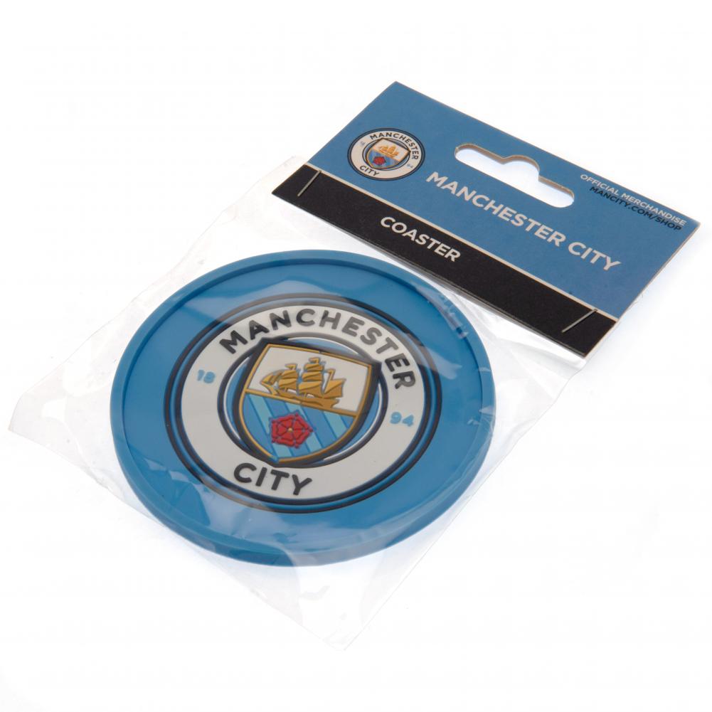 Manchester City FC Silicone Coaster - Shop Coasters At Gift Moments - 3