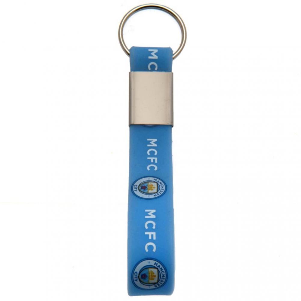 Manchester City FC Silicone Keyring: 2 - Keyrings By Manchester City