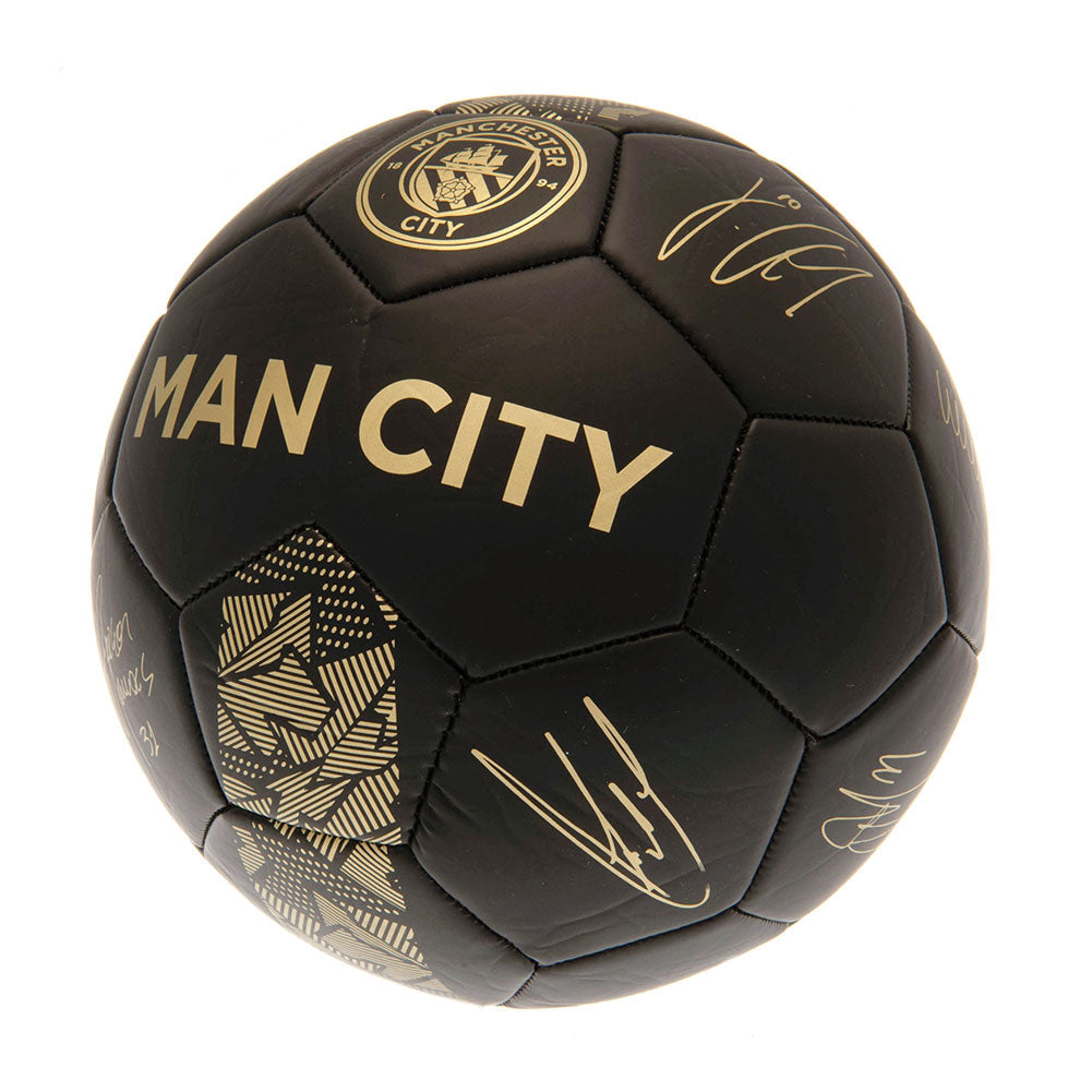 Manchester City FC Sig Gold Phantom Skill Ball - Shop Balls At Gift Moments - 2