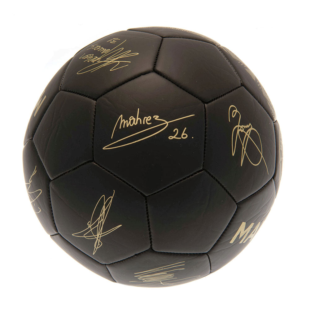 Manchester City FC Sig Gold Phantom Skill Ball - Shop Balls At Gift Moments - 3