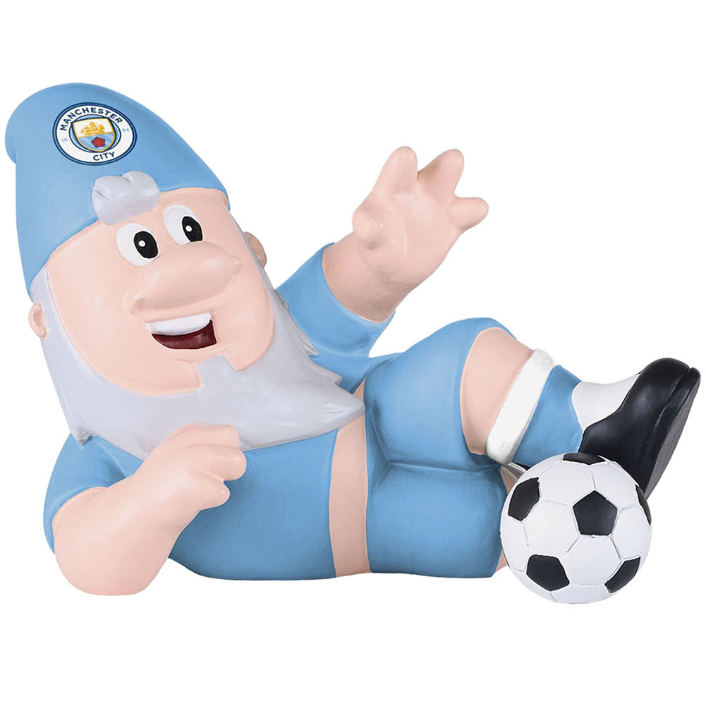 Manchester City FC Sliding Tackle Gnome: 1 - Ornaments By Manchester City