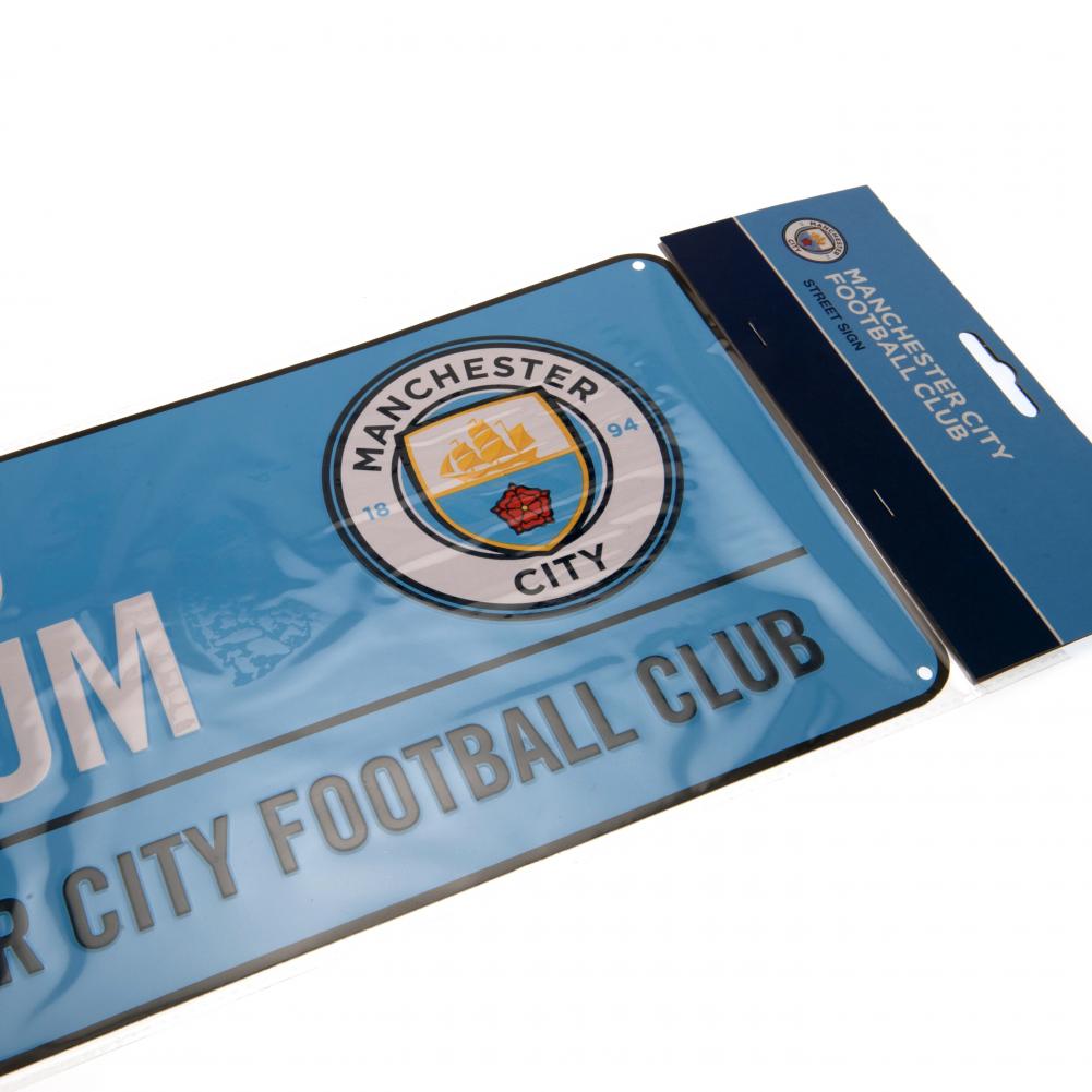Manchester City FC Colour Street Sign: 3 - Signs & Plaques By Manchester City