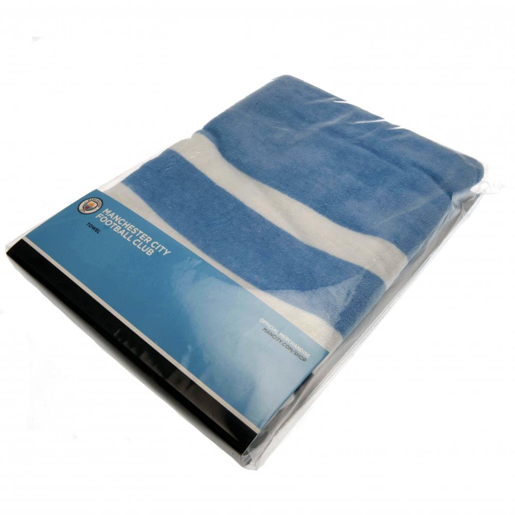 Manchester City FC Pulse Towel: 3 - Towels By Manchester City
