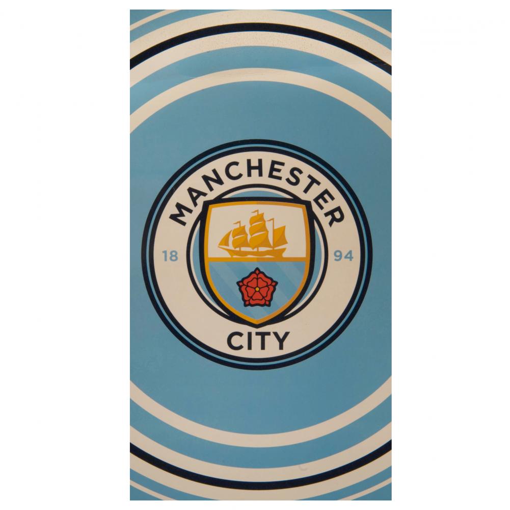 Manchester City FC Pulse Towel: 1 - Towels By Manchester City