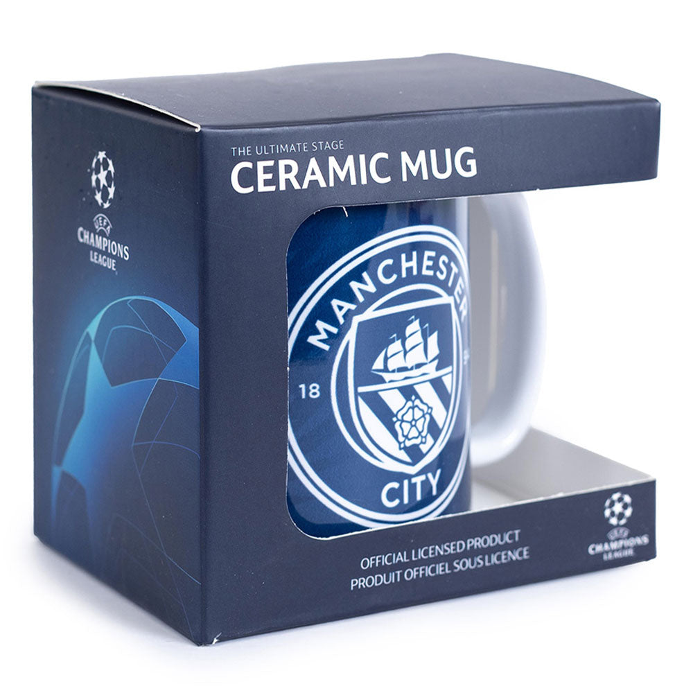 Manchester City FC UCL Mug: 6 - Mugs By Manchester City