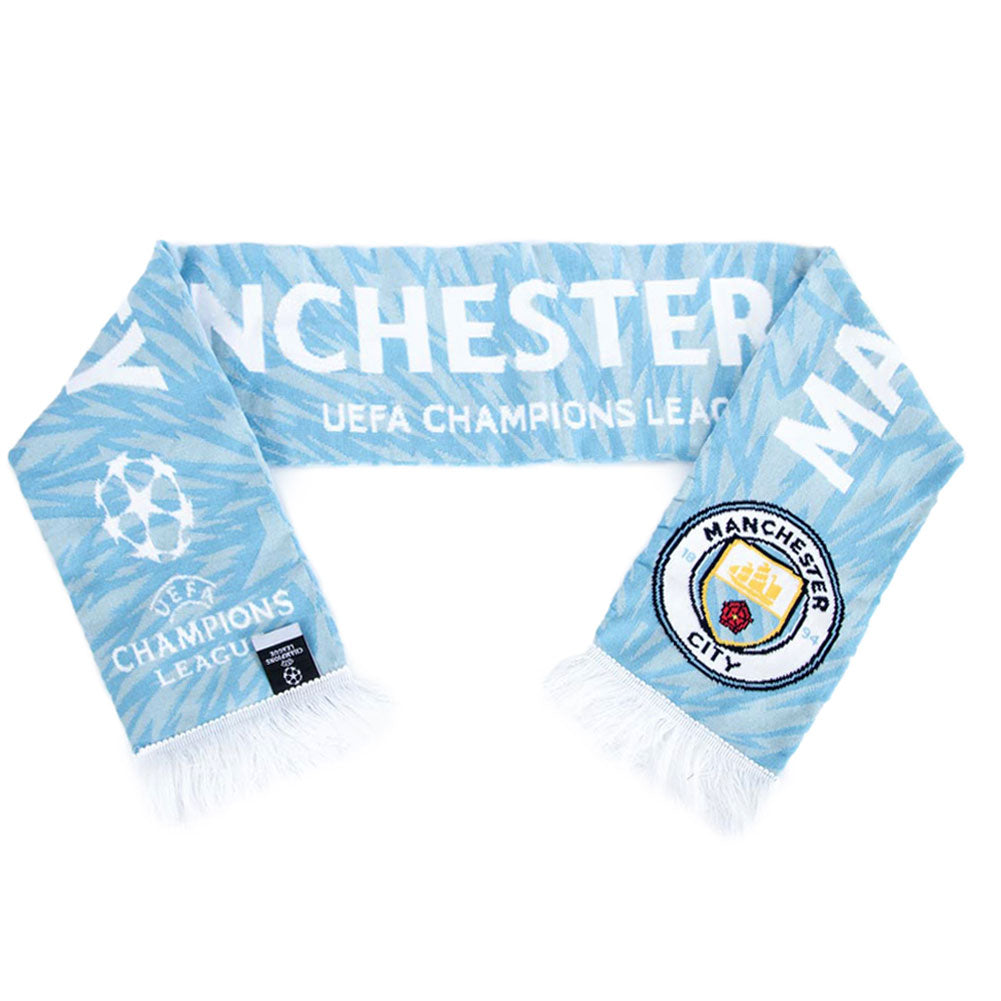 Manchester City FC UCL Scarf: 1 - Scarves By Manchester City