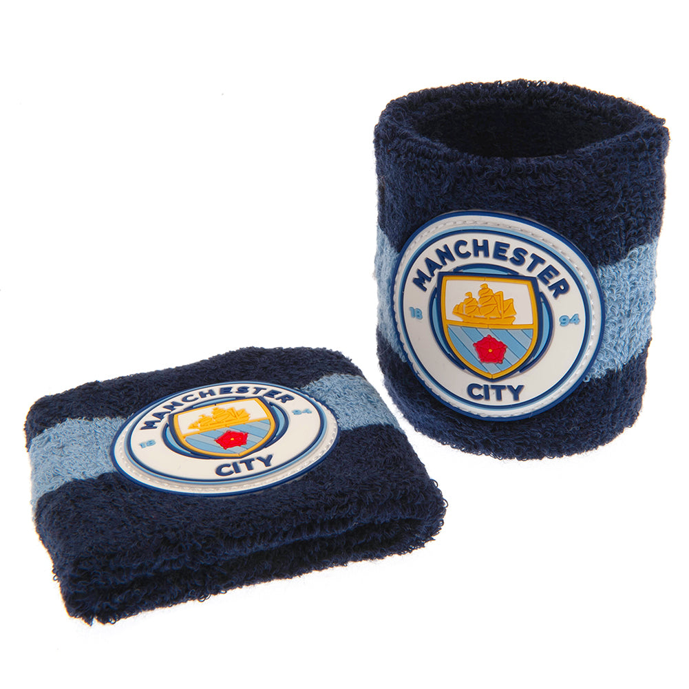 Manchester City FC Wristbands: 1 - Armbands & Wristbands By Manchester City