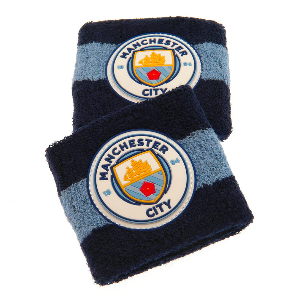 Manchester City FC Wristbands: 2 - Armbands & Wristbands By Manchester City