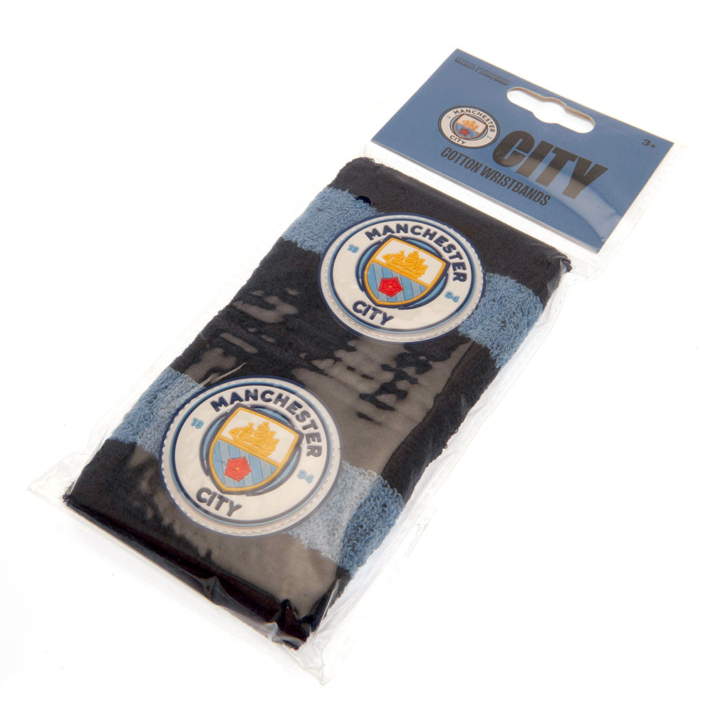 Manchester City FC Wristbands: 3 - Armbands & Wristbands By Manchester City
