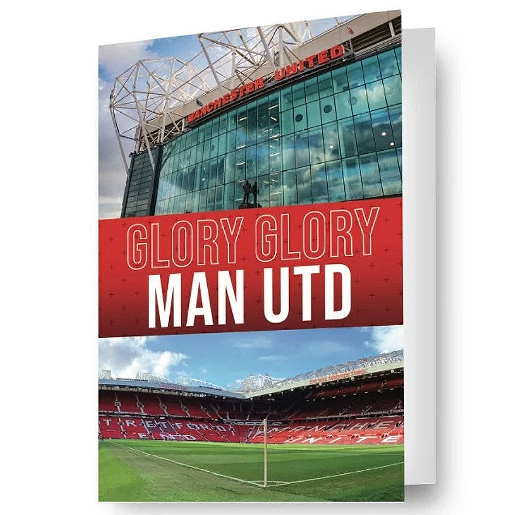 Manchester United FC 3D Lenticular Birthday Card: 1 - Greeting Cards By Manchester United
