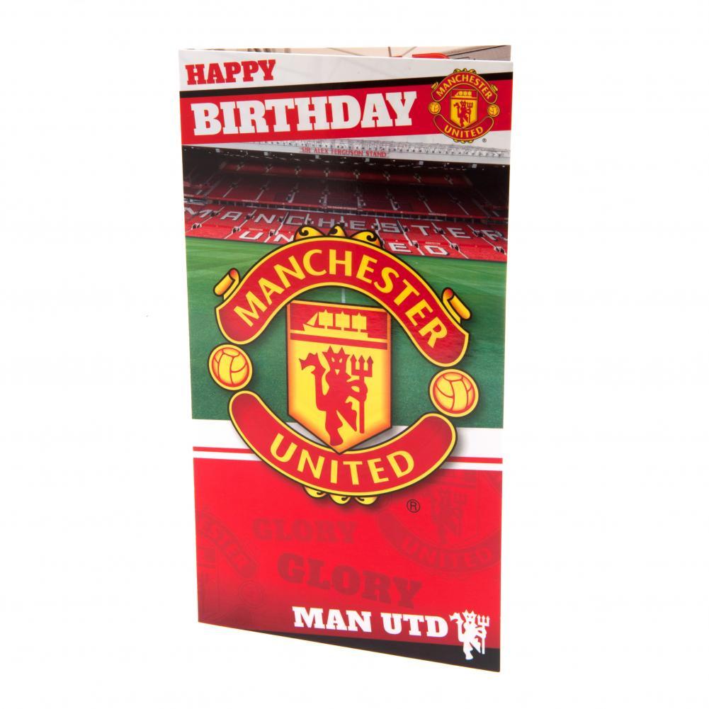 Manchester United FC Stadium Birthday Card: 2 - Greeting Cards By Manchester United
