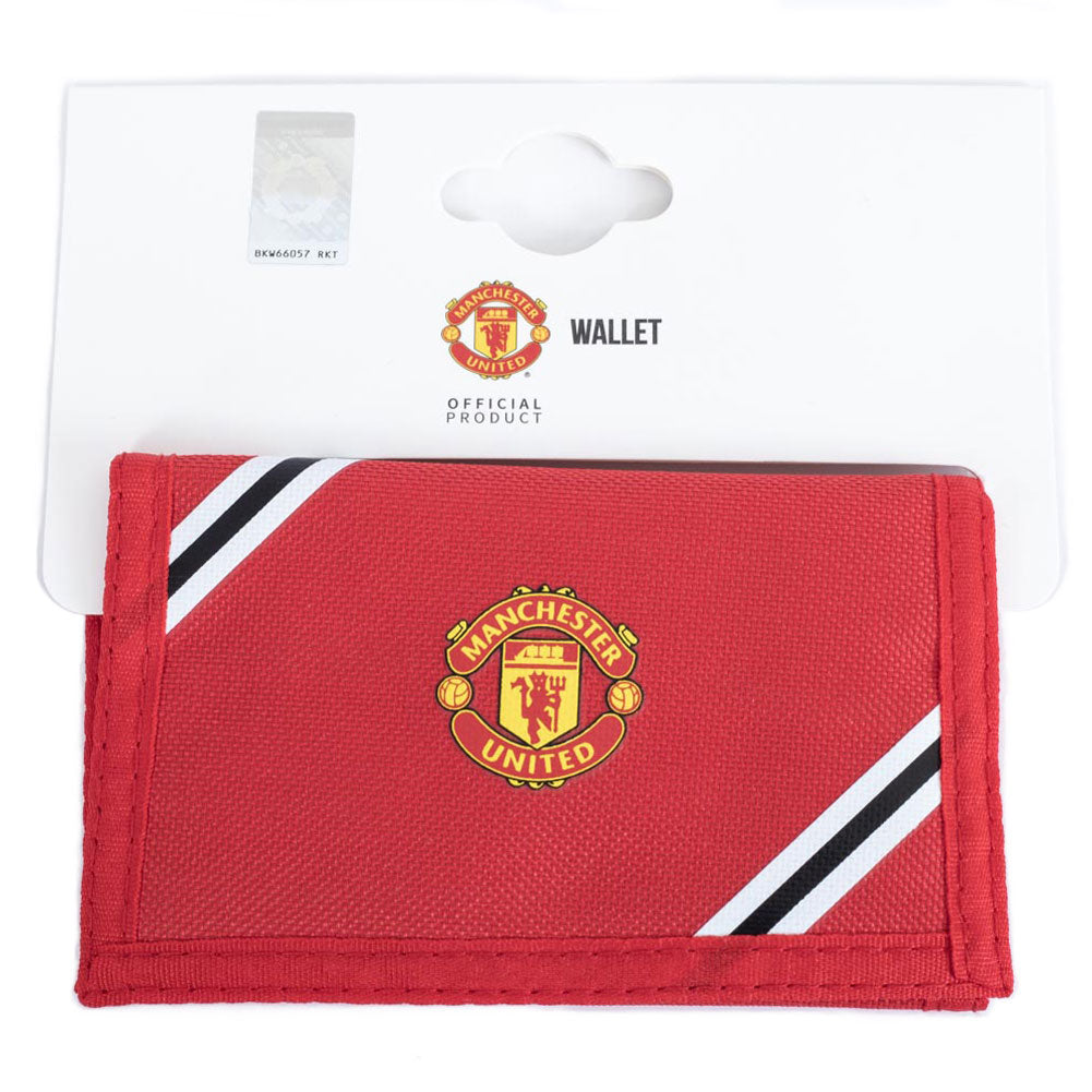 Manchester United FC Core Stripe Wallet: 1 - Wallets By Manchester United