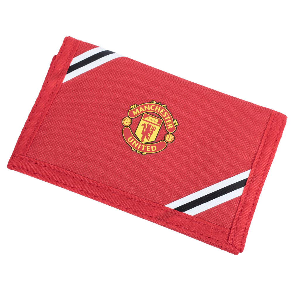 Manchester United FC Core Stripe Wallet: 2 - Wallets By Manchester United