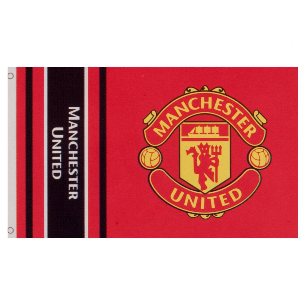Manchester United FC Wordmark Flag: 2 - Flags & Banners By Manchester United