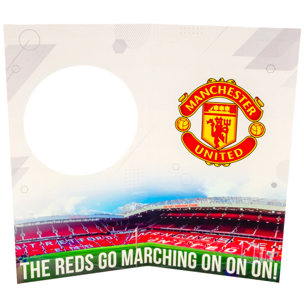 Manchester United FC Glory Glory Birthday Card: 3 - Greeting Cards By Manchester United