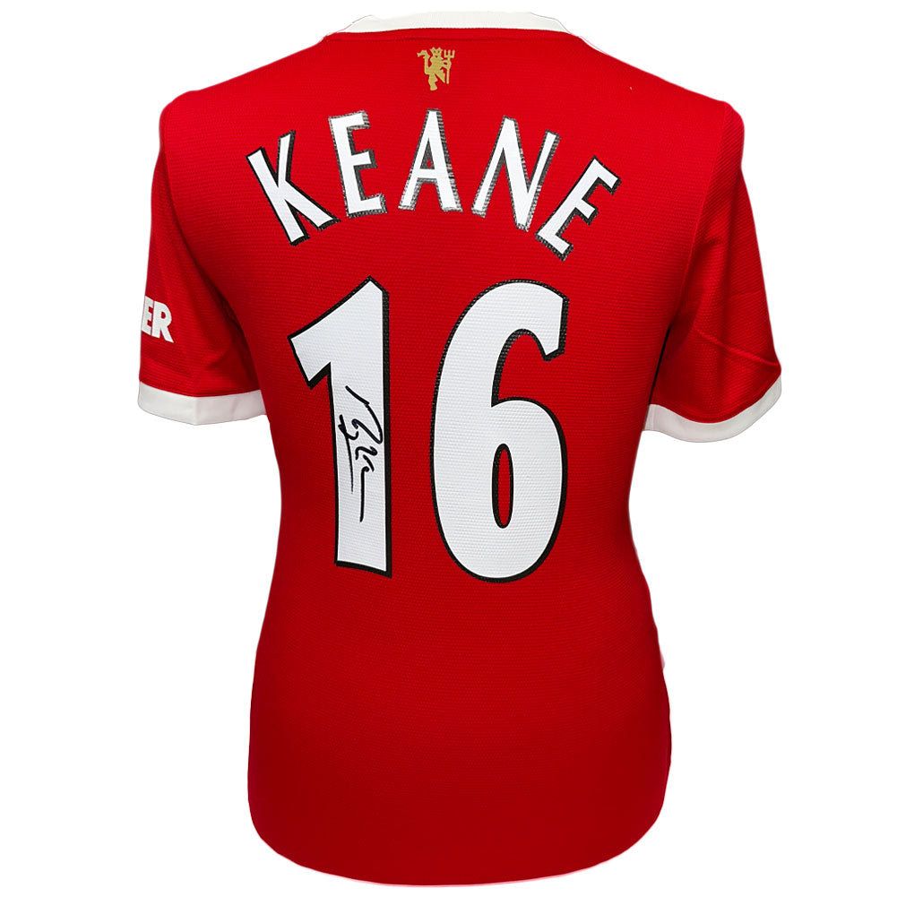 Manchester United FC Keane Signed Shirt: 1 - Signed Memorabilia By Manchester United