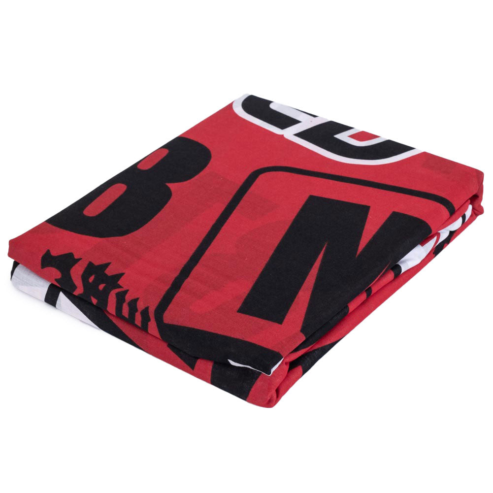 Manchester United FC Patch Single Duvet Set: 2 - Bedroom By Manchester United