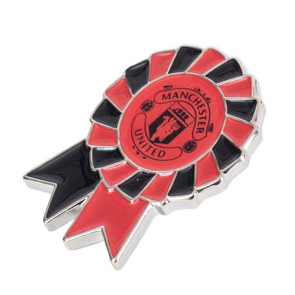 Manchester United FC Rosette Badge: 2 - Badges By Manchester United