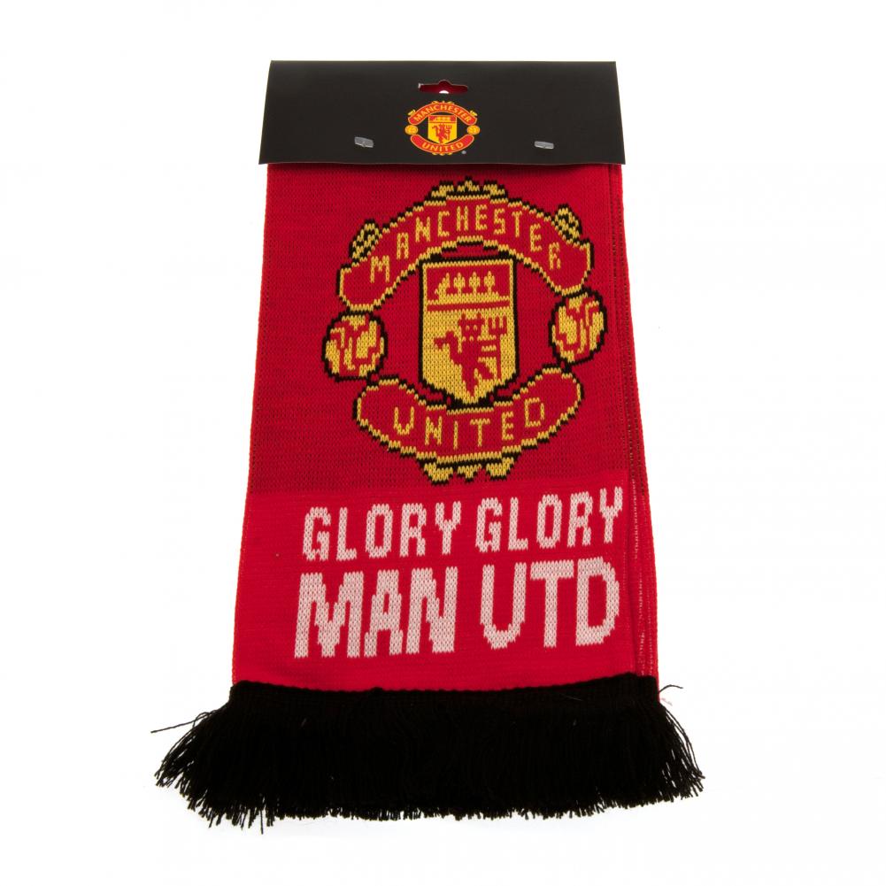Manchester United FC Glory Glory Scarf - Shop Scarves At Gift Moments - 4