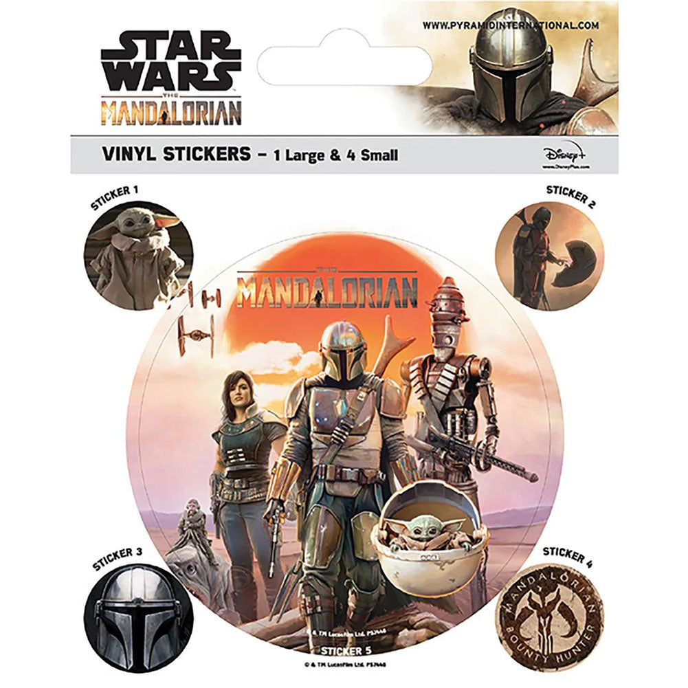 Star Wars: The Mandalorian Legacy Stickers - Shop Stickers At Gift Moments - 1