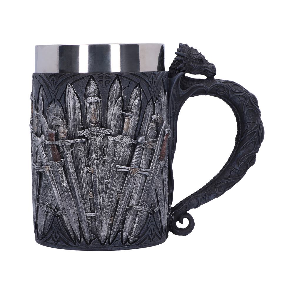 Medieval Sword Dragon Tankard Gothic Fantasy Mug - Shop Tankards At Gift Moments - 2