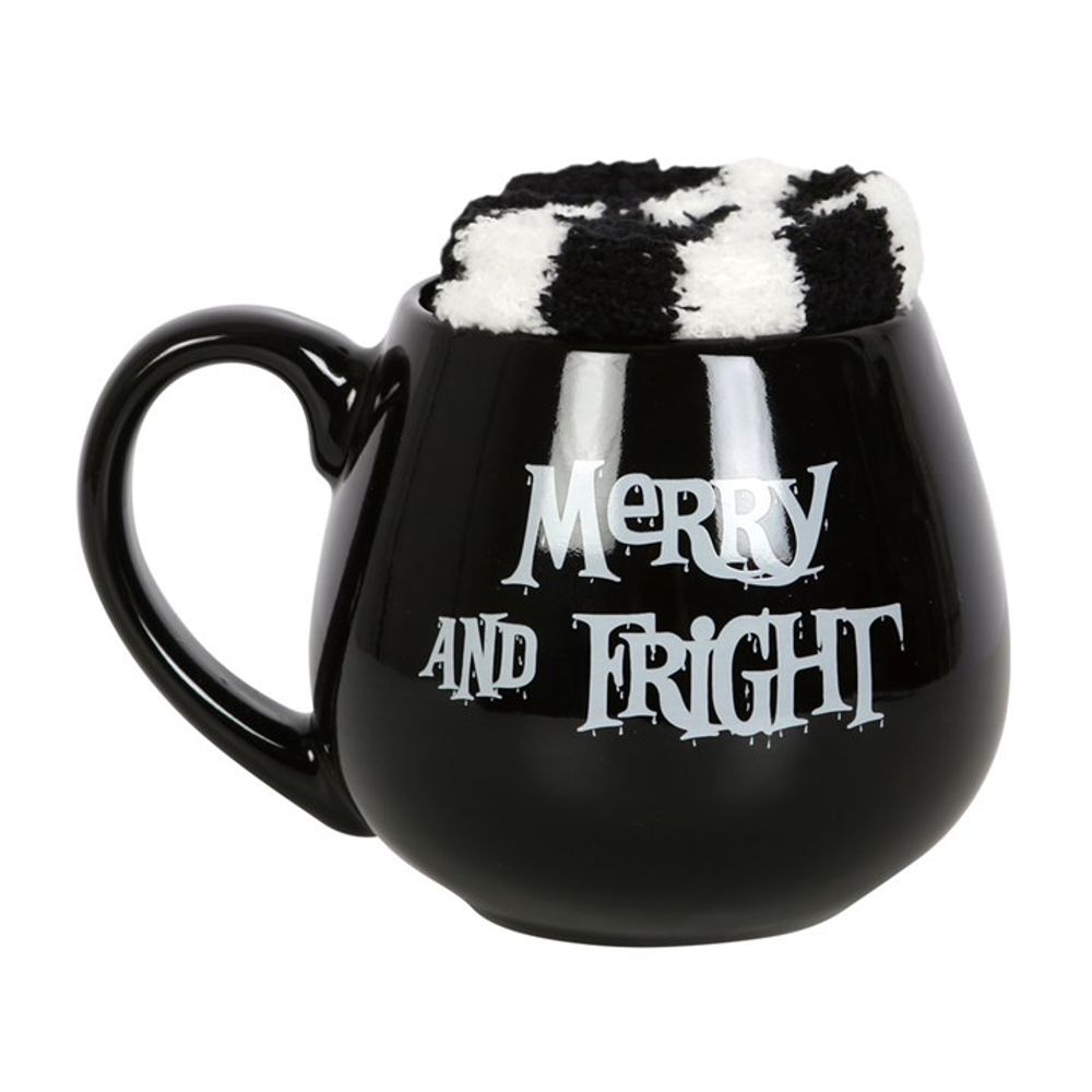 Merry and Fright Mug and Socks Set: 3 - Mugs By Gift Moments