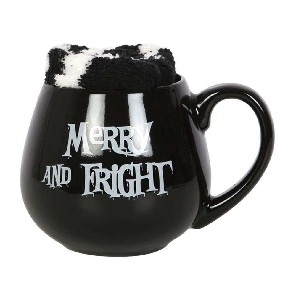 Merry and Fright Mug and Socks Set: 4 - Mugs By Gift Moments
