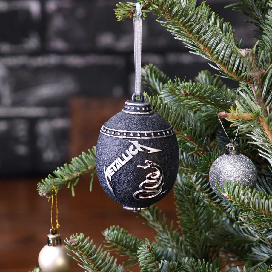 Metallica Black Album Hanging Decorative Ornament - Shop Hanging Decorations At Gift Moments - 1