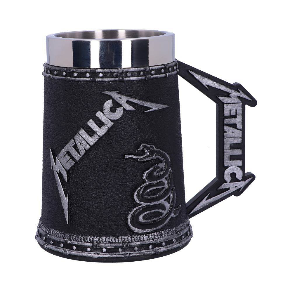 Metallica Black Album Tankard: 3 - Tankards By Metallica